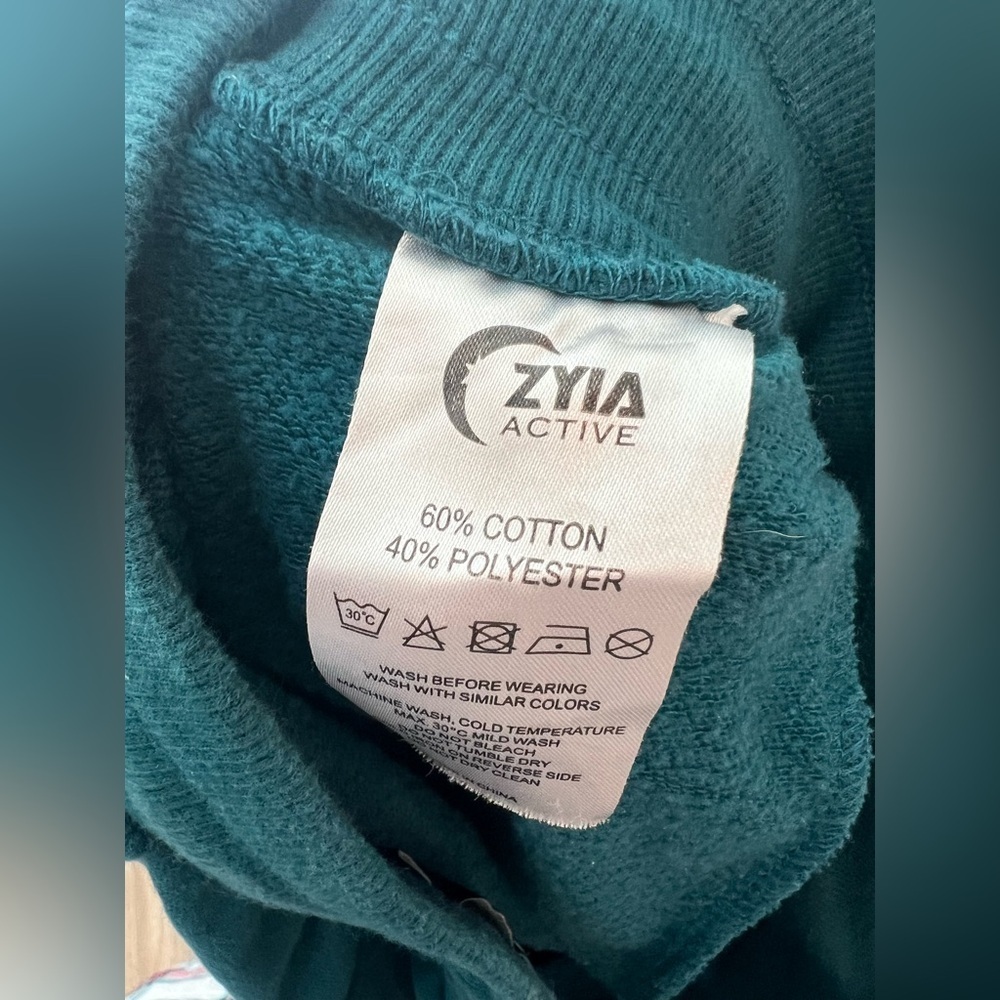 ZYIA Active Teal Joggers - Picture 8 of 8